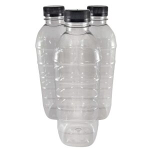 Garrafa PET Frisada Bc Larga 1000ml 30UN